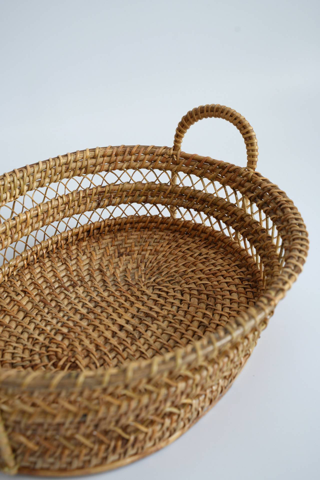Handwoven Rattan Multi Purpose Basket