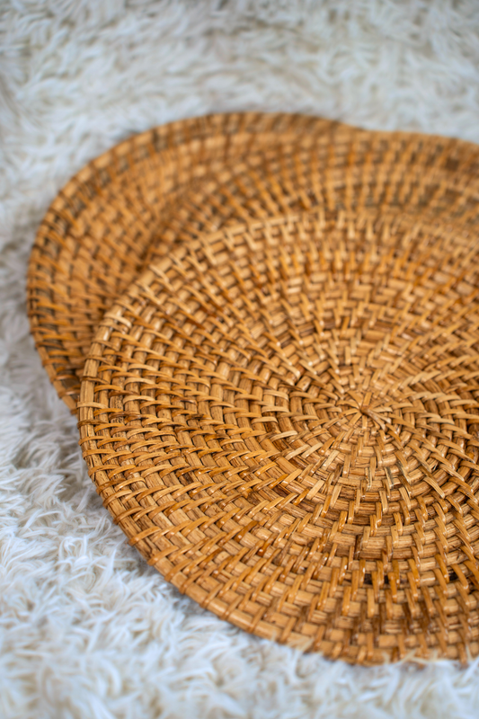 Cane Coaster Set (Set of 6)