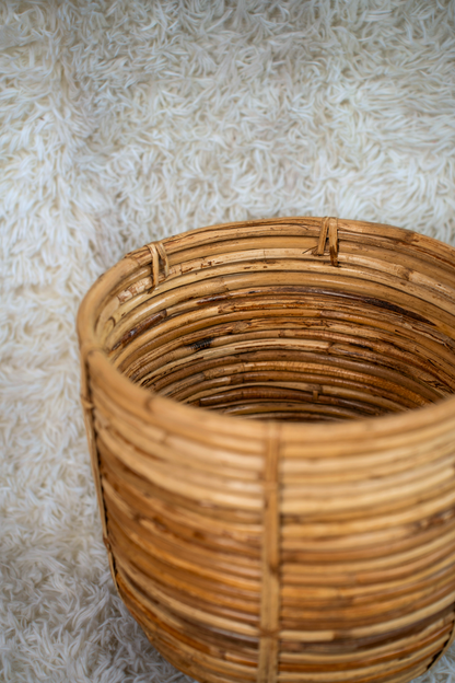 Rattan Planter Basket