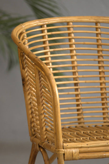 Handwoven Rattan Balcony Set