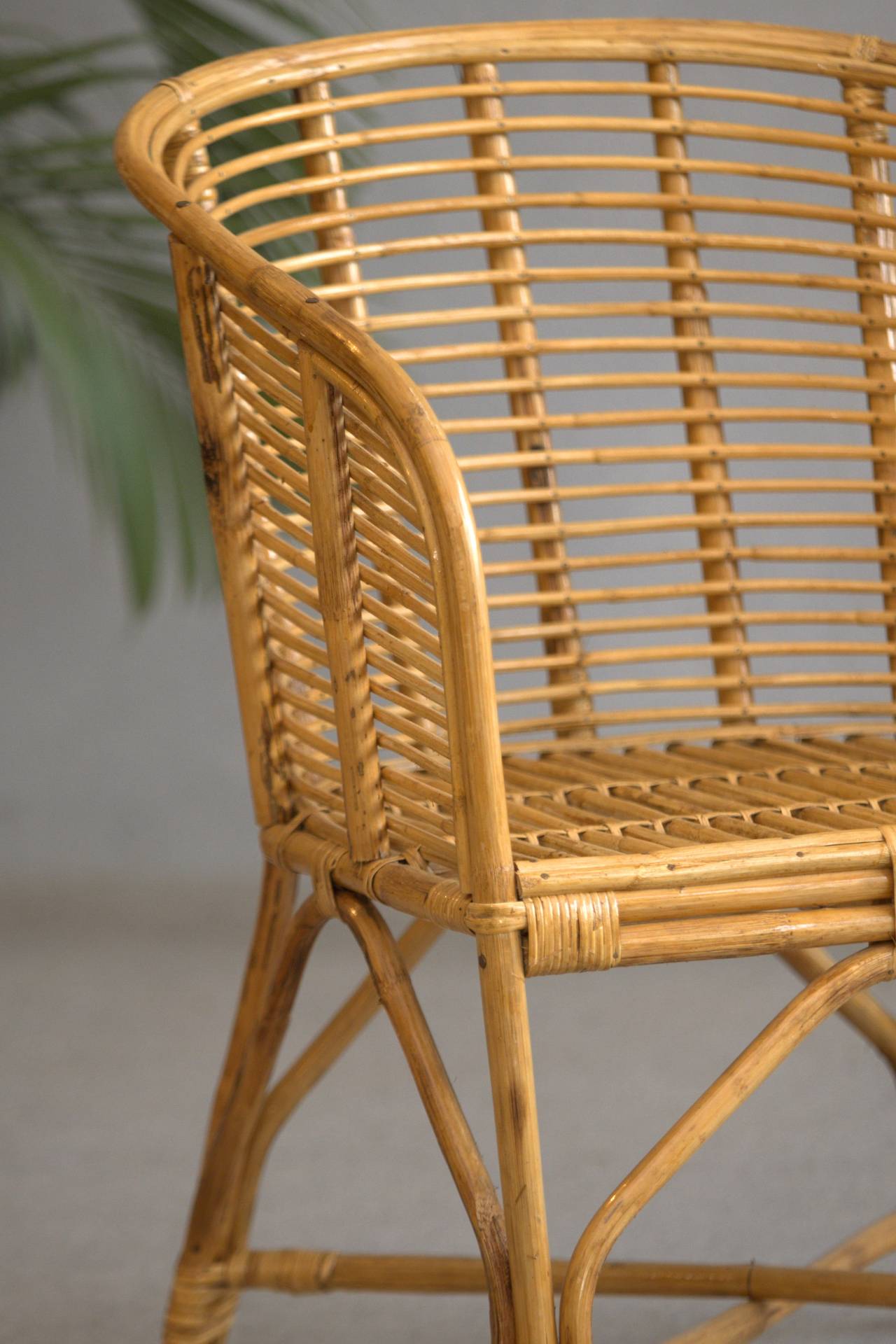 Handwoven Rattan Balcony Set