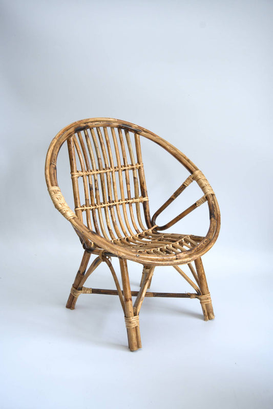 Handcrafted Rattan Baby Chair