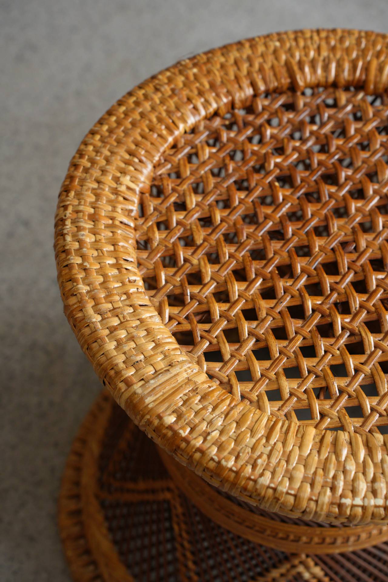 Dark Cane Mora | Dark Cocoon Rattan Lounge Set