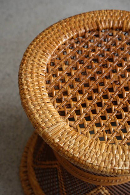 Dark Cane Mora | Dark Cocoon Rattan Lounge Set