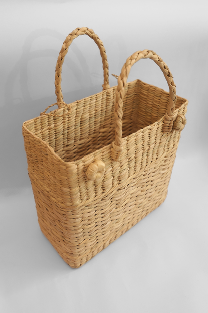 Classic Kauna Tote with Woven Buttons